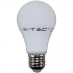 V-TAC LED lámpa E27 10W melegfehér VT-4209 806Lumen