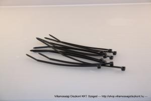 Kábelkötegelő 100 x 2,5mm fekete CTN2510